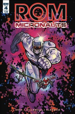 Rom & The Micronauts issue 4-B Giannis Milonogiannis Cover