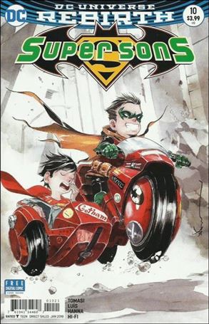 Super Sons issue 10-B Dustin Nguyen Cover