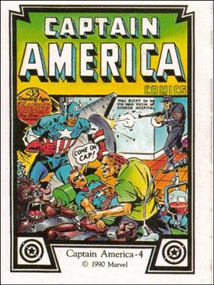 Captain America (Base Set) card 4 Captain America 4