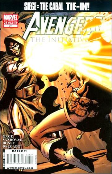 Avengers: The Initiative issue 31-B Rafael "Rafa" Sandoval Cover (2nd Printing)