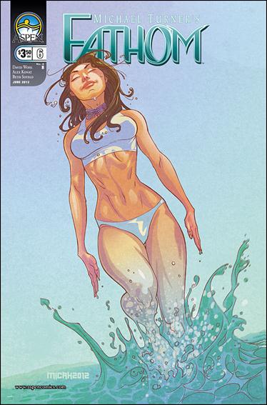 Michael Turner's Fathom (2011) issue 6-B Micah Gunnell Cover