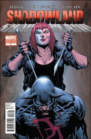 Shadowland (2010) issue 4-B Billy Tan 1:20 Cover