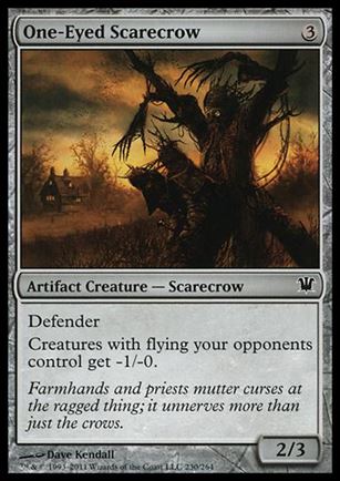 Magic the Gathering: Innistrad (Base Set) card 230 One-Eyed Scarecrow
