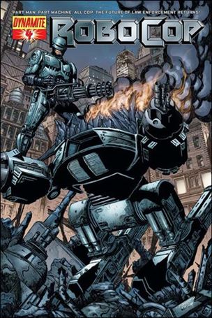 Robocop (2010) issue 4-B Johnny Desjardins 1:4 Cover