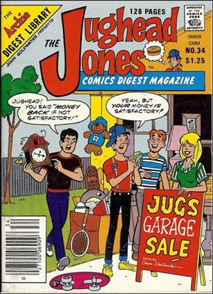 Jughead Jones Comics Digest Magazine issue 34 Digest Sized