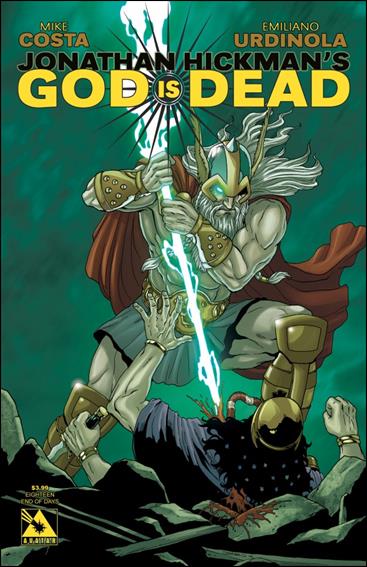 God is Dead issue 18-D Jacen Burrows End of Days Cover