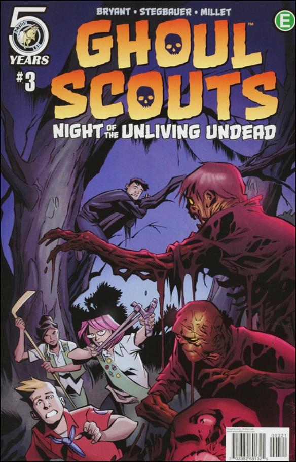 Ghoul Scouts issue 3-B Phil Hester Cover 1/1500