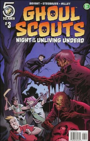 Ghoul Scouts issue 3-B Phil Hester Cover 1/1500