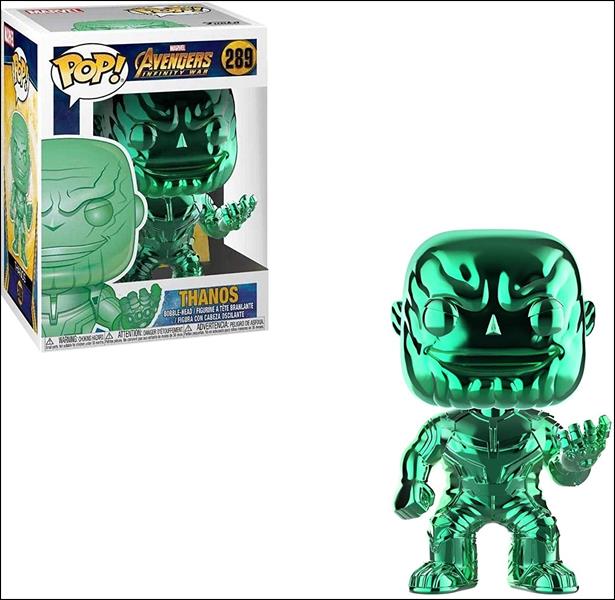 POP! Marvel figure 289-B Thanos (Green Chrome)