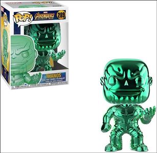 POP! Marvel figure 289-B Thanos (Green Chrome)