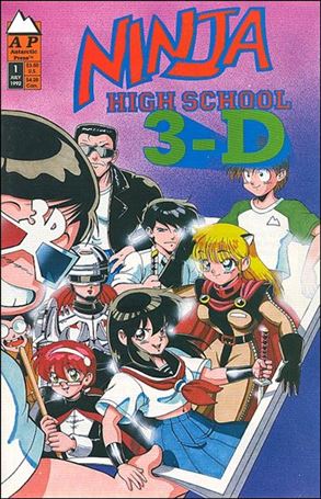 Ninja High School 3-D Cover Image 1