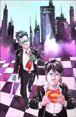 Super Sons issue 8-B Dustin Nguyen Cover