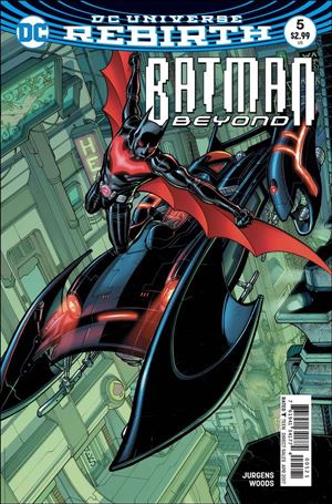 Batman Beyond (2016) issue 5-B Nick Bradshaw Cover