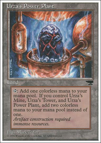 Magic the Gathering: Chronicles (Base Set) card 115 Urza's Power Plant