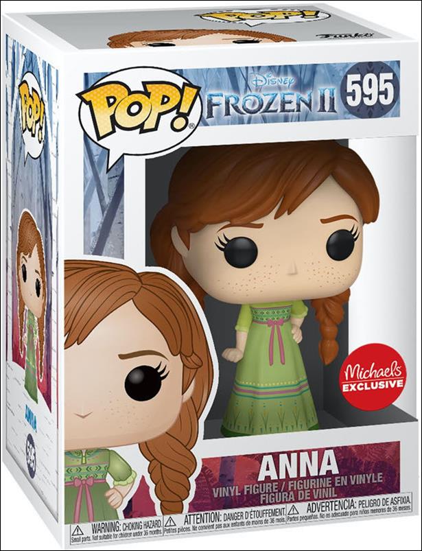 POP! Disney figure 595 Anna (Nightgown) Michaels Exclusive