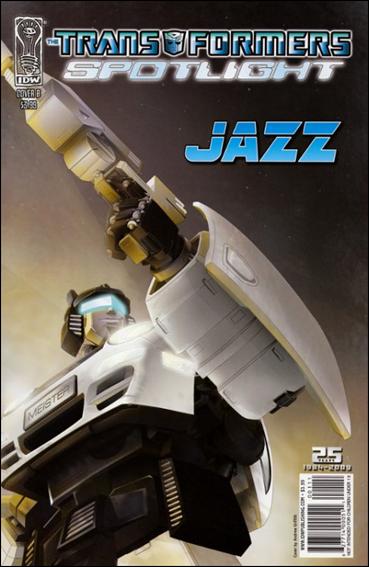 Transformers Spotlight issue nn21-B Jazz - Andrew Griffith Cover
