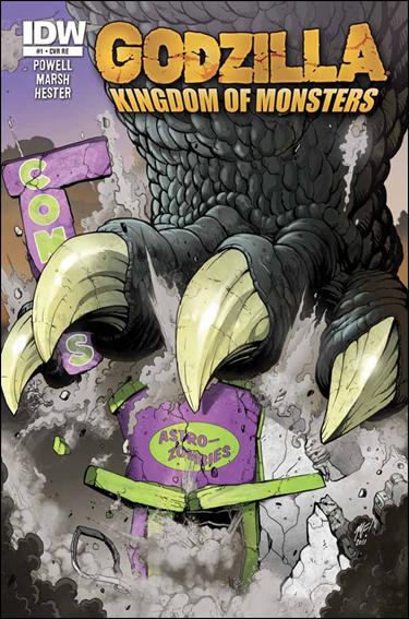 Godzilla: Kingdom of Monsters issue 1-MF Astro-Zombies Cover 1/500