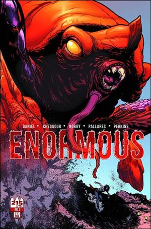 Enormous (2015) issue 3-B Adam Gorham Cover