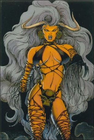 Lady Death Mega Chromium (Base Set) card 12 Dark Side