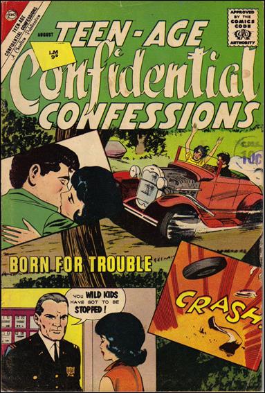 Teen-Age Confidential Confessions issue 13-B UK Price Cover
