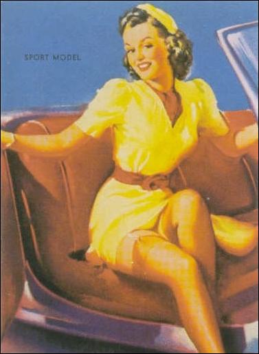 Elvgren's Calendar Pinups 2 (Base Set) card 78 Sports Model