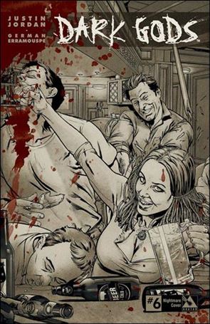Dark Gods issue 6-E Michael DiPascale 1:3 Sepia Tone Cover