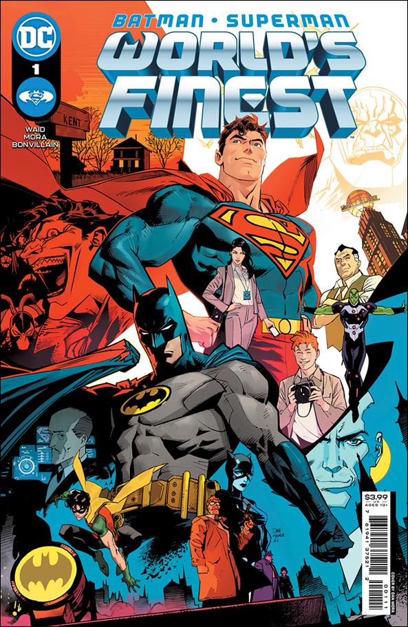 Batman/Superman: World's Finest issue 1 Dan Mora Cover