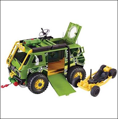 Ninja Turtles (Vehicles) figure 1-B Turtle Assault Van (Loose)