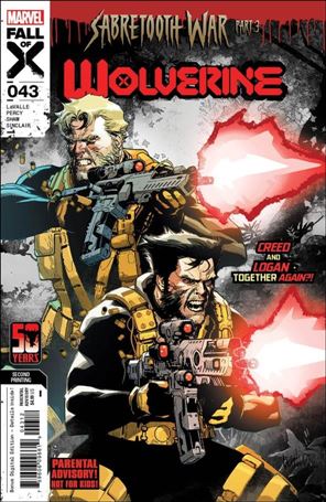 Wolverine (2020) issue 43-H 2nd Printing Leinil Francis Yu Cover