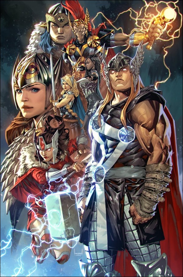 Thor (2020) issue 15-E Kael Ngu Shared Retailer Exclusive Virgin Cover