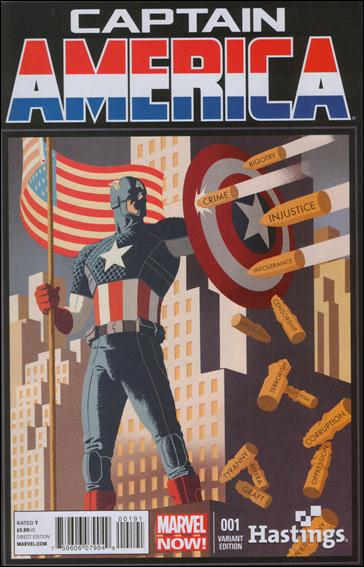 Captain America (2013) issue 1-I Paolo Rivera Hastings Cover