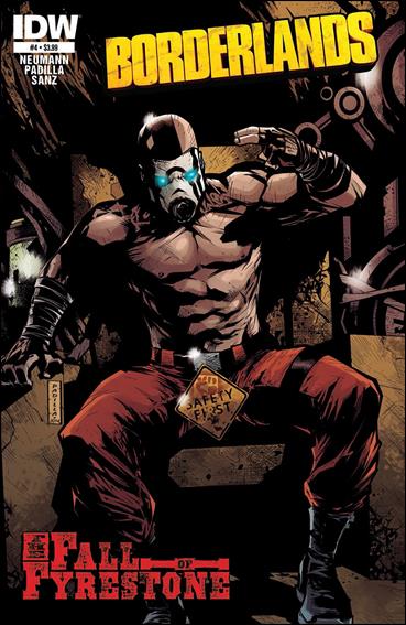 Borderlands: The Fall of Fyrestone issue 4 Agustin Padilla Cover