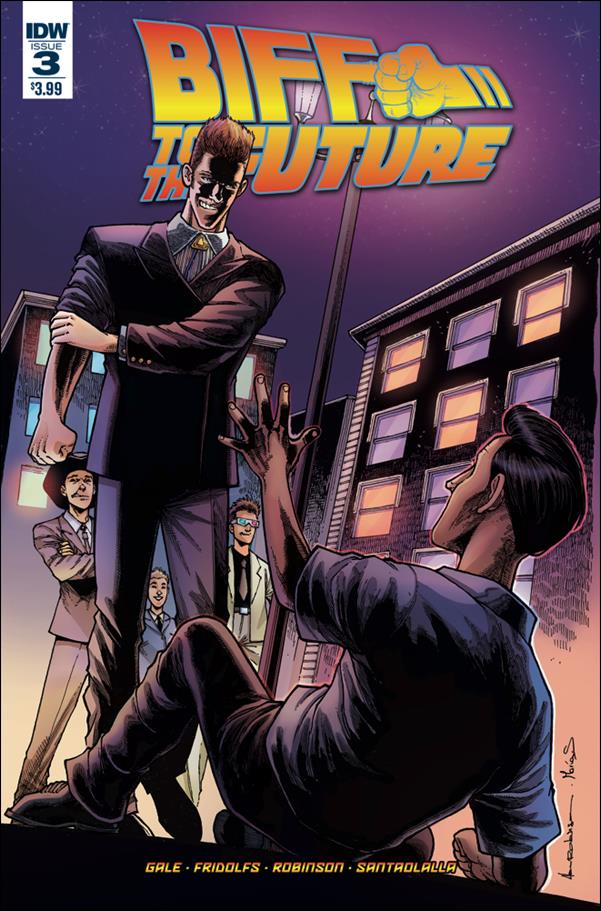 Back to the Future: Biff to the Future issue 3 Alan Robinson Cover