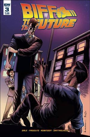 Back to the Future: Biff to the Future issue 3 Alan Robinson Cover