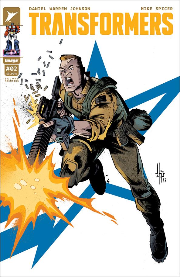 Transformers (2023) issue 2-F Jason Howard "Duke" Cover (2nd Printing)