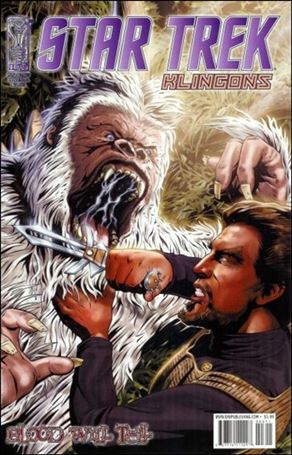 Star Trek: Klingons: Blood Will Tell issue 3 Joe Corroney Standard Cover