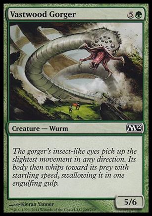 Magic the Gathering: 2012 Core Set (Base Set) card 200 Vastwood Gorger