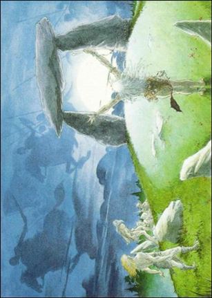 Charles Vess (Base Set) card 11 The Harp and the Blade