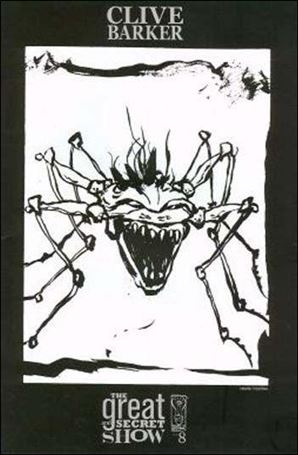 Clive Barker's The Great and Secret Show issue 8-B Black and White Cover