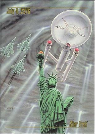 Star Trek Master Series: Series 1 (Base Set) card 28 July 4, 2276