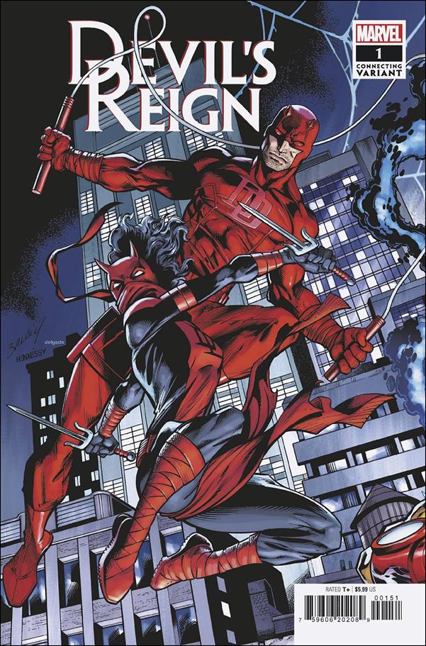 Devil's Reign (2022) issue 1-B Mark Bagley Connecting Cover