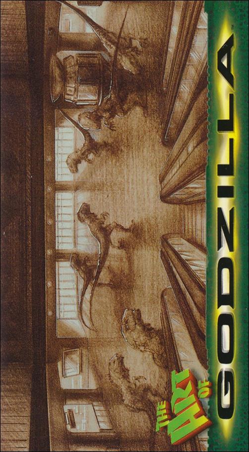Godzilla Supervue (Base Set) card 60 monsters on the prowl!