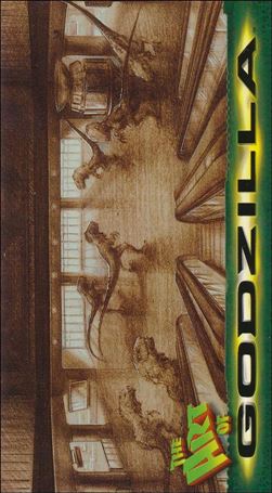Godzilla Supervue (Base Set) card 60 monsters on the prowl!