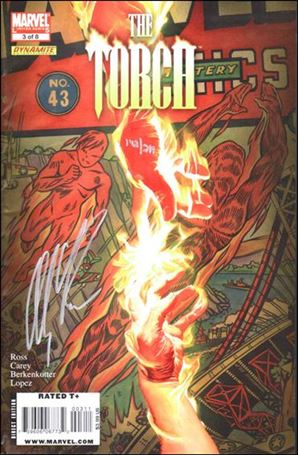 Torch issue 3-B DF (Signed by Alex Ross) 1/299