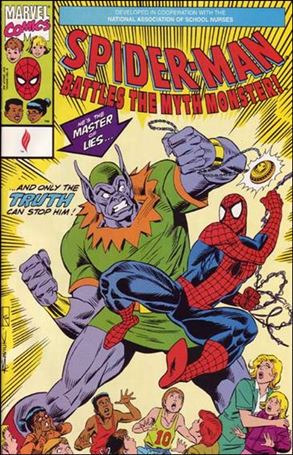 Spider-Man Battles the Myth Monster issue 1-C