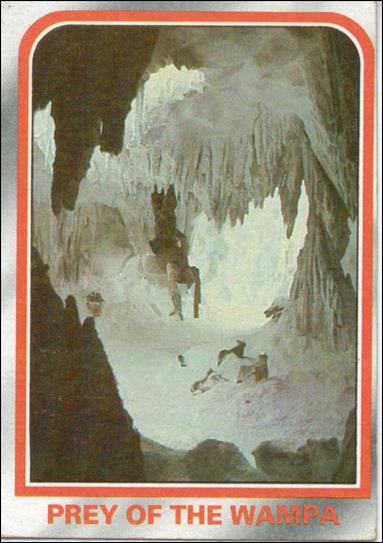 Star Wars: The Empire Strikes Back: Series 1 (Base Set) card 20 Prey of the Wampa