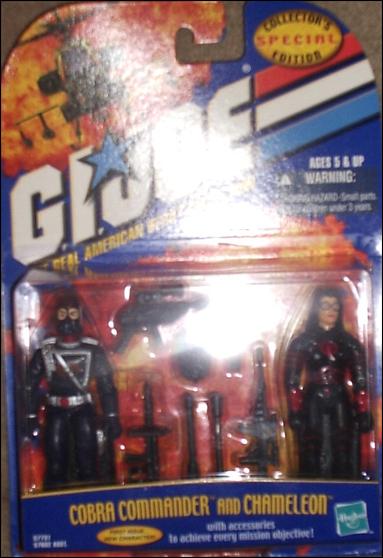 G.I. Joe: A Real American Hero Special Collector's Edition 2-Packs figure 1 Cobra Commander and Chameleon
