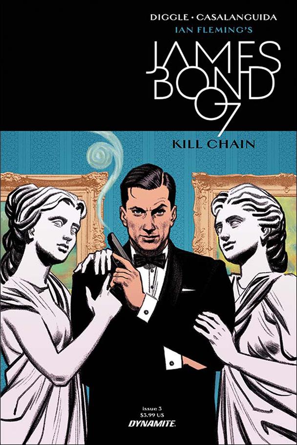 James Bond: Kill Chain issue 3 Greg Smallwood Cover
