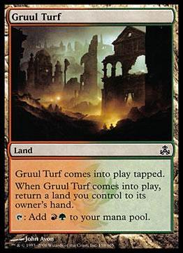 Magic the Gathering: Guildpact (Base Set) card 158 Gruul Turf