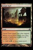 Magic the Gathering: Guildpact (Base Set) card 158 Gruul Turf